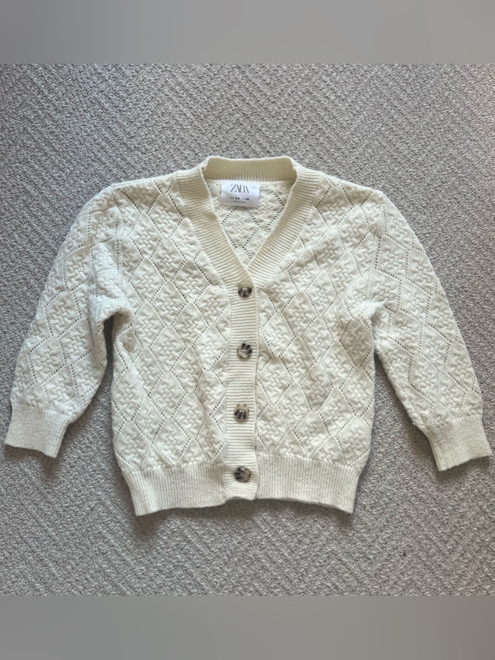 Zara Knit Cardigan 8/9